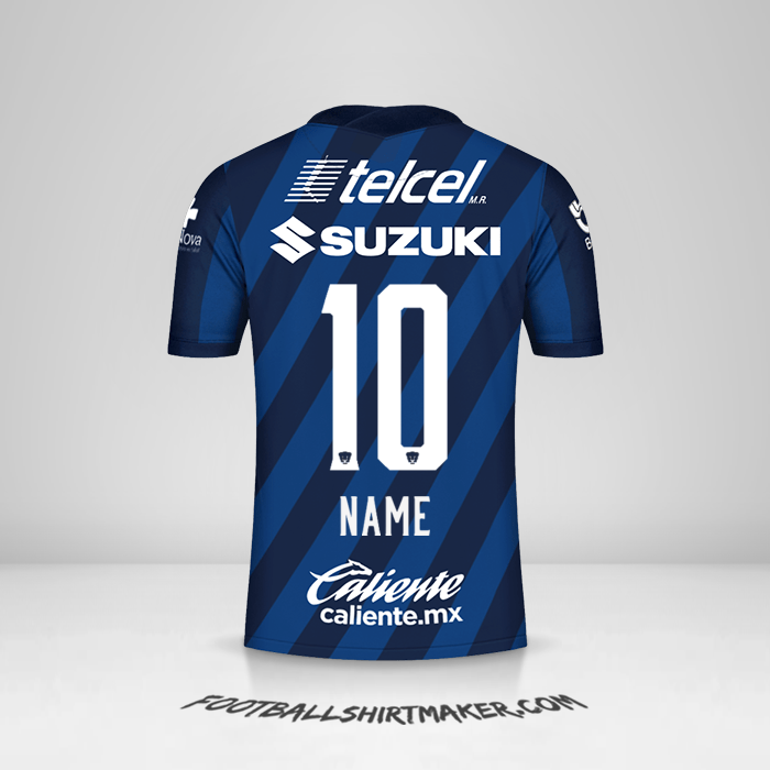 Jersey Pumas UNAM 2020/21 Away -  name - 10