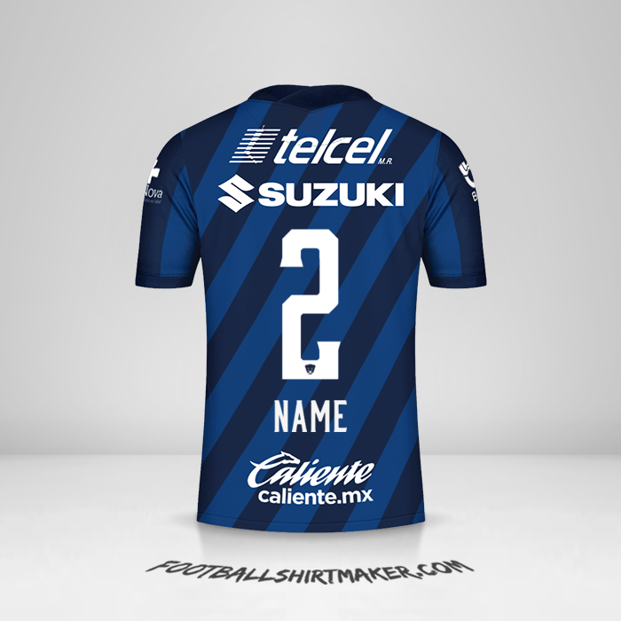 Trikot Pumas UNAM 2020/21 Auswärts -  name - 2