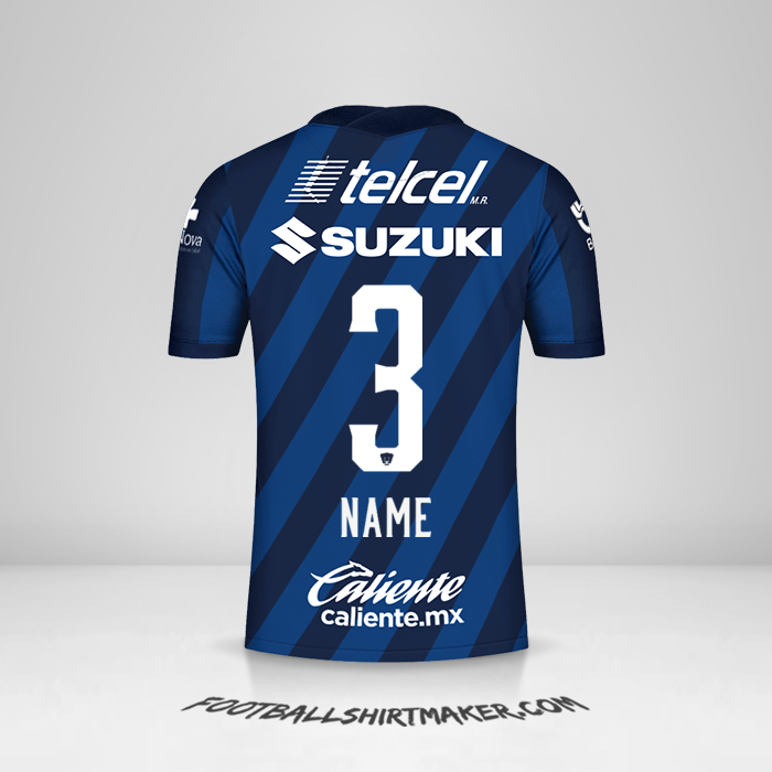 Trikot Pumas UNAM 2020/21 Auswärts -  name - 3