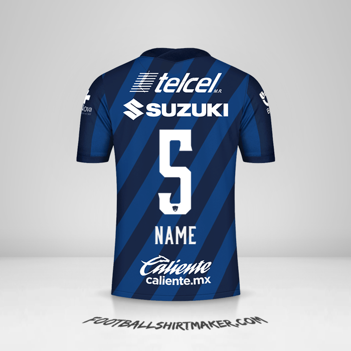 Trikot Pumas UNAM 2020/21 Auswärts -  name - 5