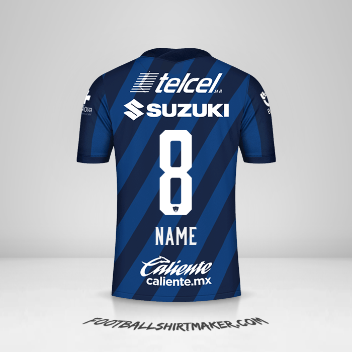 Jersey Pumas UNAM 2020/21 Away -  name - 8