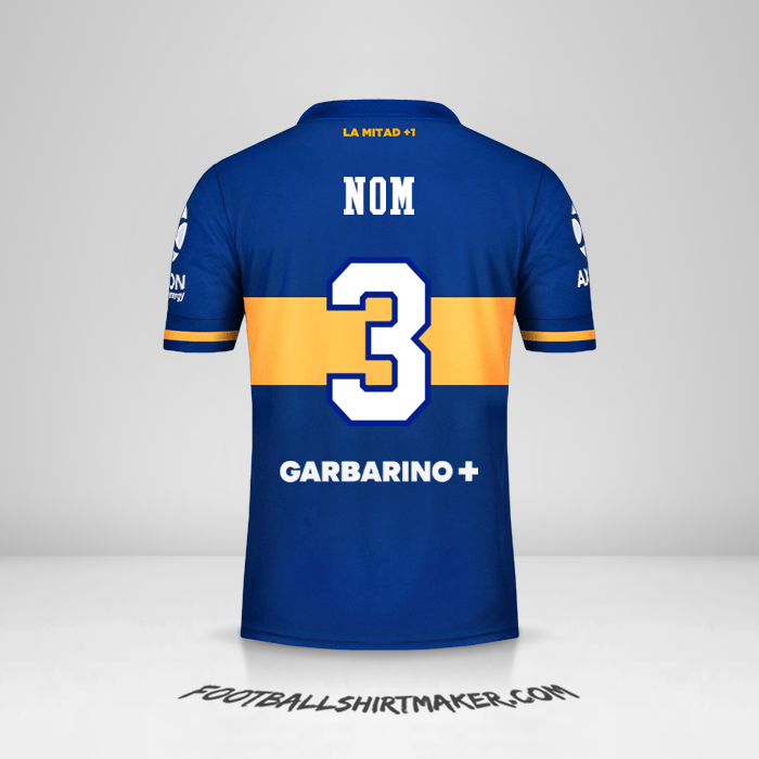 Maillot Boca Juniors 2020/21 -  nom - 3