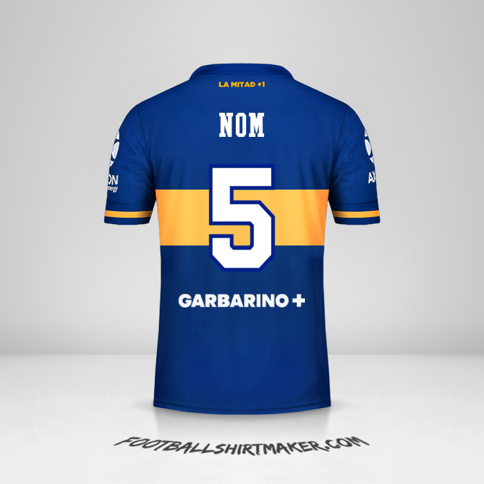 Maillot Boca Juniors 2020/21 -  nom - 5