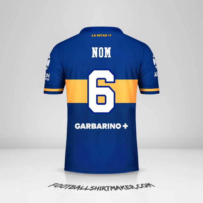 Maillot Boca Juniors 2020/21 -  nom - 6