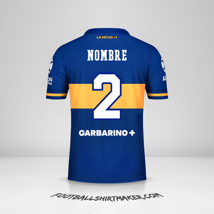 Jersey Boca Juniors 2020/21 -  nombre - 2