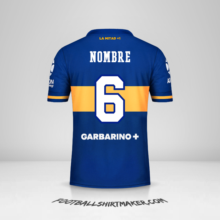 Jersey Boca Juniors 2020/21 -  nombre - 6