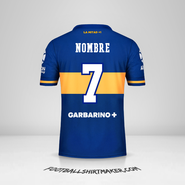 Jersey Boca Juniors 2020/21 -  nombre - 7