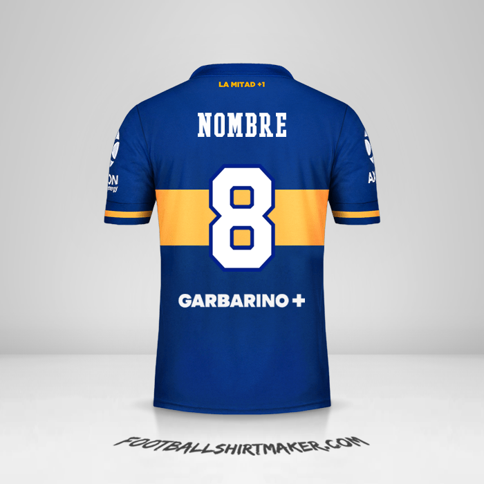 Jersey Boca Juniors 2020/21 -  nombre - 8
