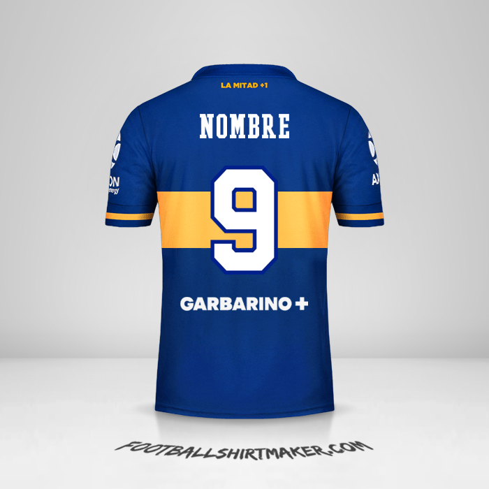 Jersey Boca Juniors 2020/21 -  nombre - 9