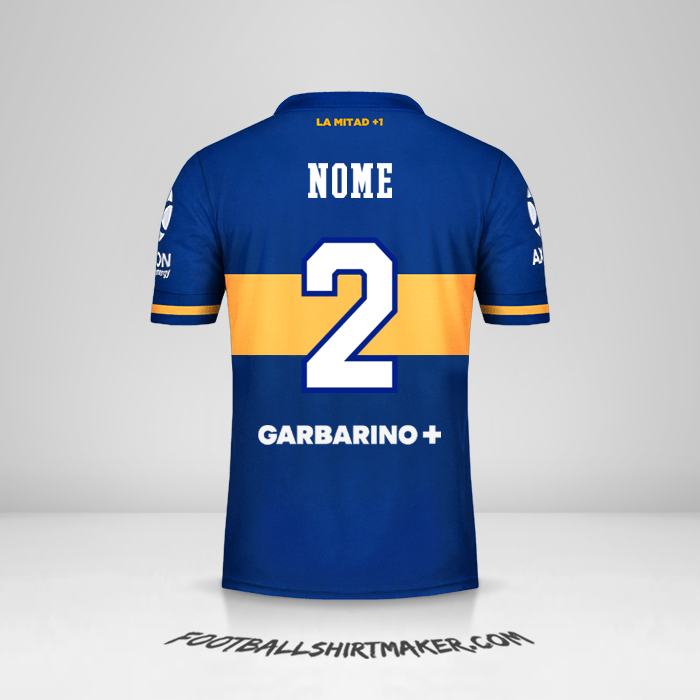Camisola Boca Juniors 2020/21 -  nome - 2