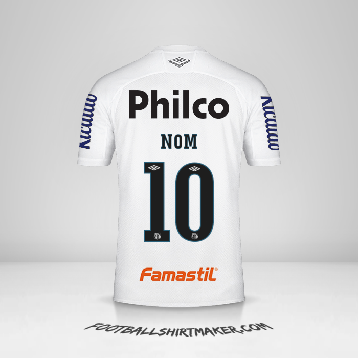 Maillot Santos FC Libertadores 2020 -  nom - 10