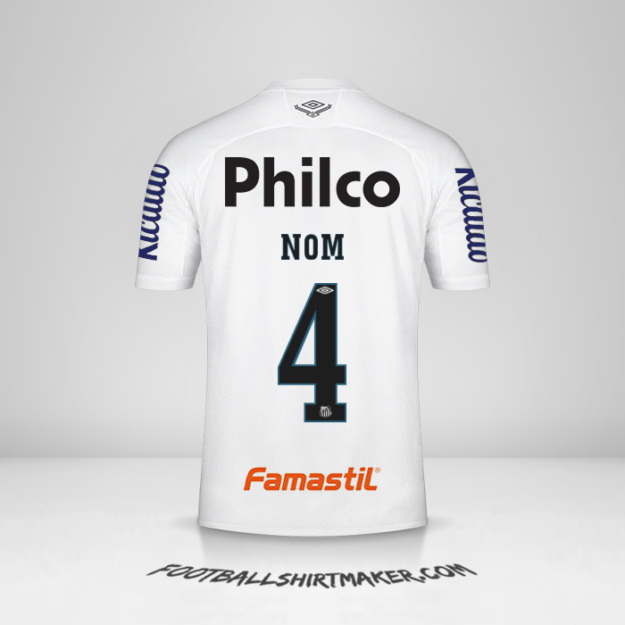 Maillot Santos FC Libertadores 2020 -  nom - 4