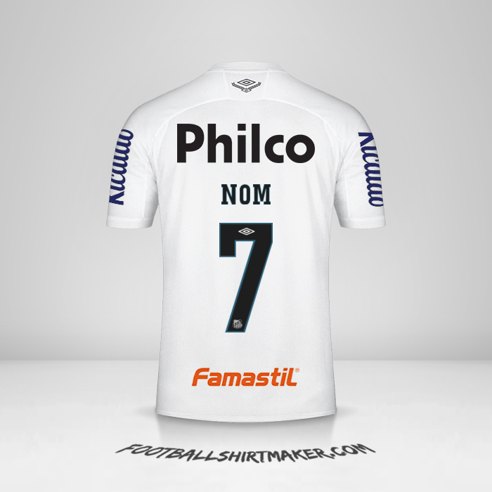 Maillot Santos FC Libertadores 2020 -  nom - 7