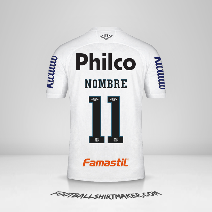 Camiseta Santos FC Libertadores 2020 -  nombre - 11
