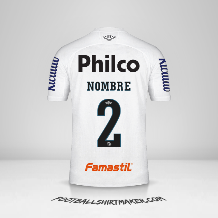 Jersey Santos FC Libertadores 2020 -  nombre - 2