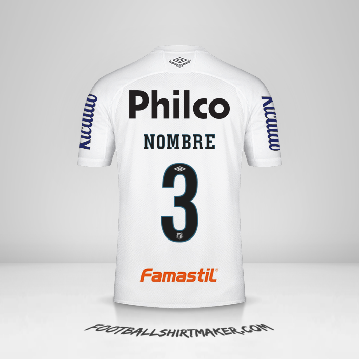 Jersey Santos FC Libertadores 2020 -  nombre - 3