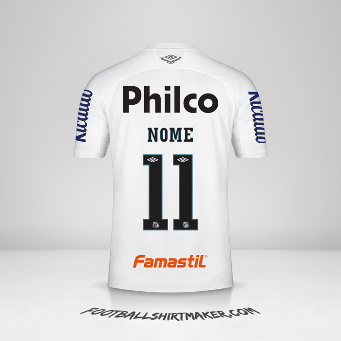 Maglia Santos FC Libertadores 2020 -  nome - 11