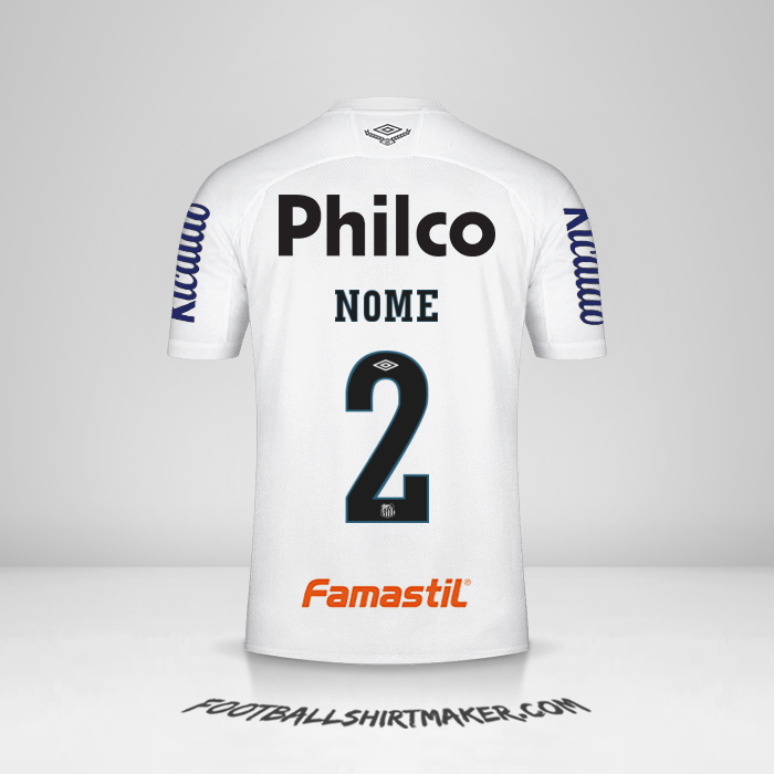 Camisa Santos FC Libertadores 2020 -  nome - 2