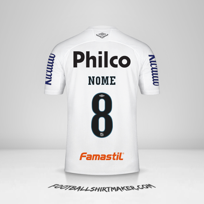 Camisola Santos FC Libertadores 2020 -  nome - 8
