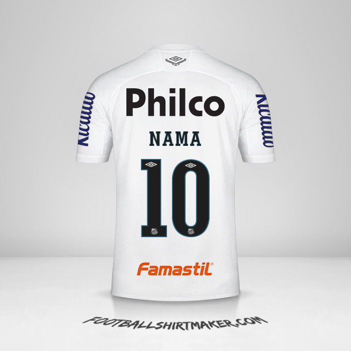 Jersey Santos FC Libertadores 2020 -  nama - 10