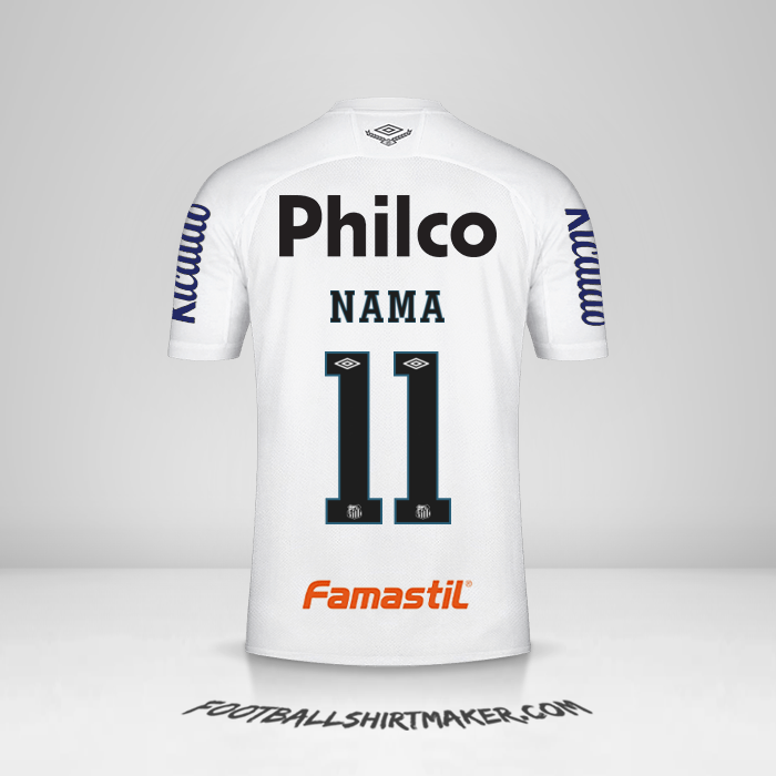 Jersey Santos FC Libertadores 2020 -  nama - 11