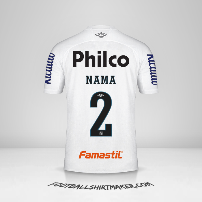 Jersey Santos FC Libertadores 2020 -  nama - 2