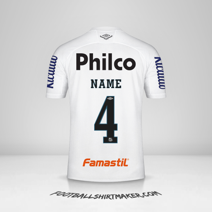 Jersey Santos FC Libertadores 2020 -  name - 4