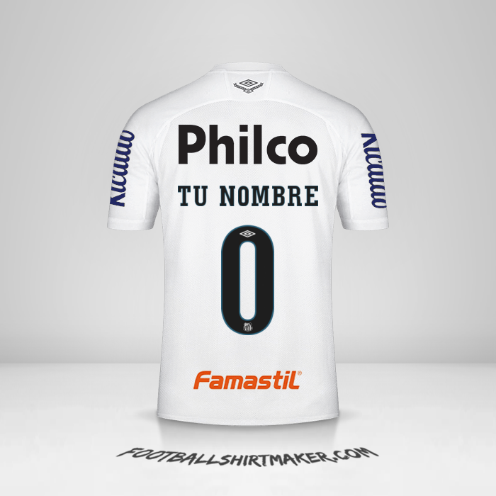 Jersey Santos FC Libertadores 2020 -  tu nombre - 0