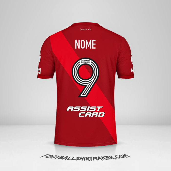 Camisa River Plate 2020/21 Alternativa -  nome - 9