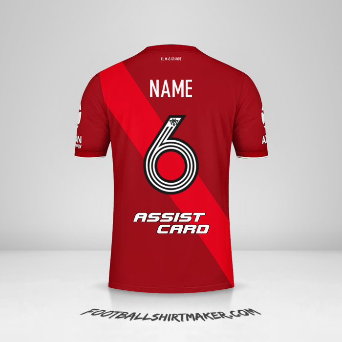 Jersey River Plate 2020/21 Away -  name - 6