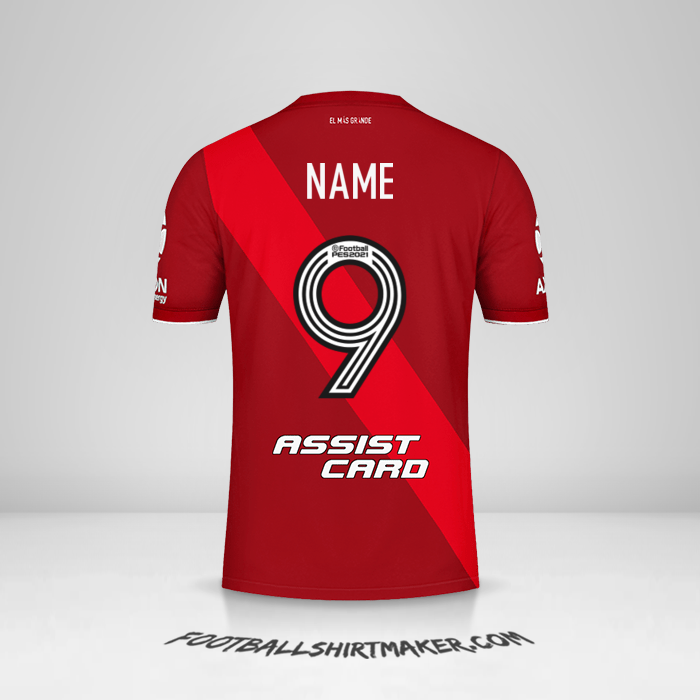 Trikot River Plate 2020/21 Auswärts -  name - 9