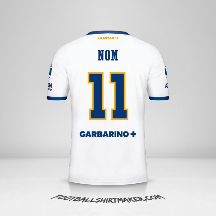 Maillot Boca Juniors 2020/21 Extérieur -  nom - 11