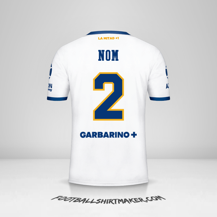 Maillot Boca Juniors 2020/21 Extérieur -  nom - 2