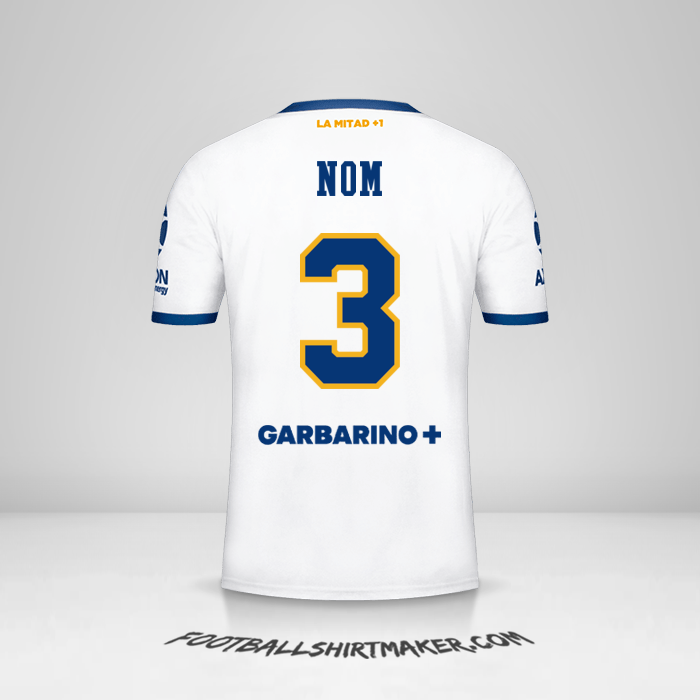 Maillot Boca Juniors 2020/21 Extérieur -  nom - 3
