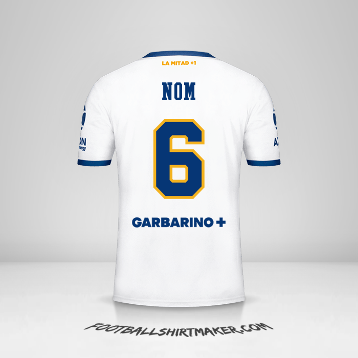 Maillot Boca Juniors 2020/21 Extérieur -  nom - 6