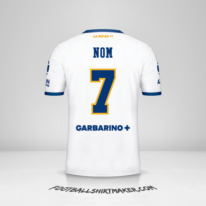 Maillot Boca Juniors 2020/21 Extérieur -  nom - 7