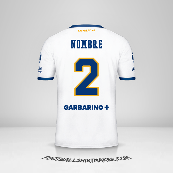 Jersey Boca Juniors 2020/21 Visita -  nombre - 2
