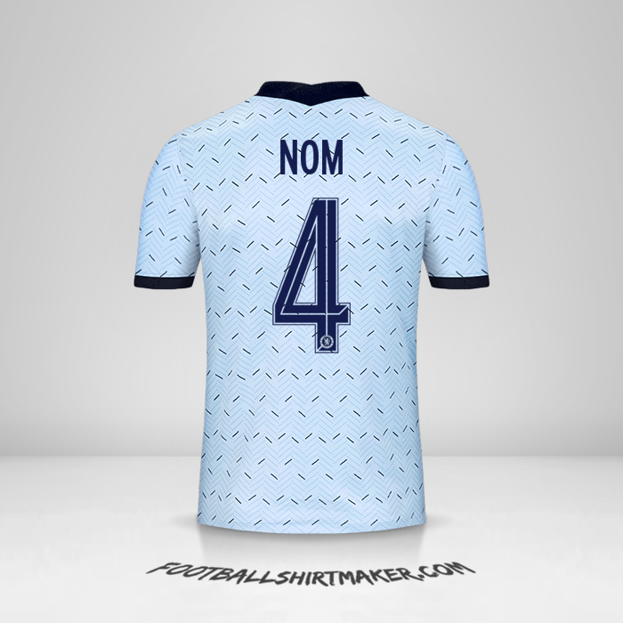 Maillot Chelsea Cup 2020/21 Extérieur -  nom - 4
