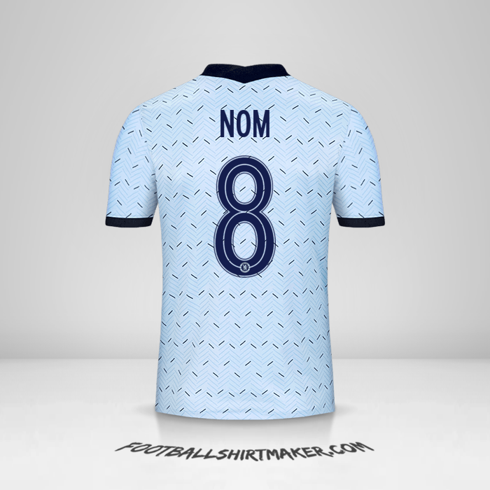 Maillot Chelsea Cup 2020/21 Extérieur -  nom - 8
