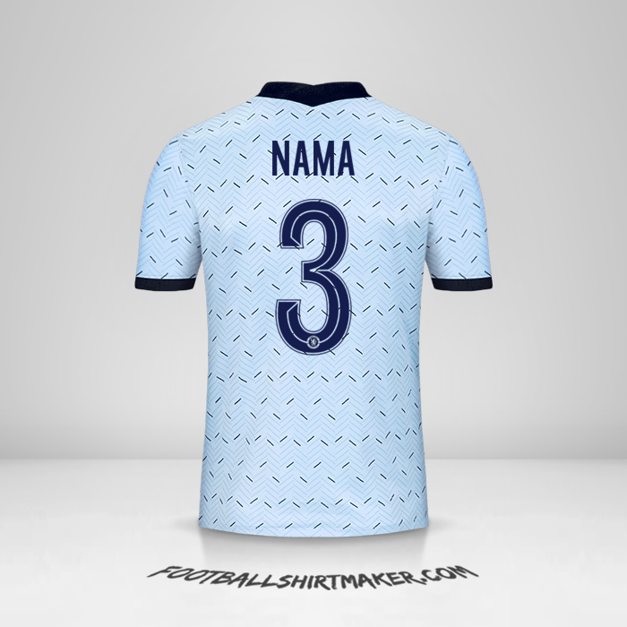 Jersey Chelsea Cup 2020/21 Alternatif -  nama - 3