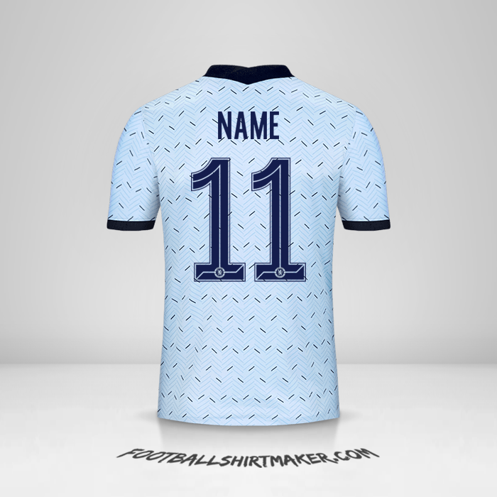Trikot Chelsea Cup 2020/21 Auswärts -  name - 11