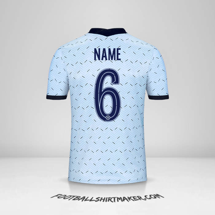 Trikot Chelsea Cup 2020/21 Auswärts -  name - 6