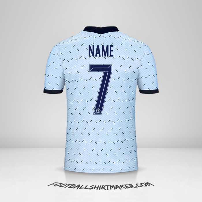 Trikot Chelsea Cup 2020/21 Auswärts -  name - 7