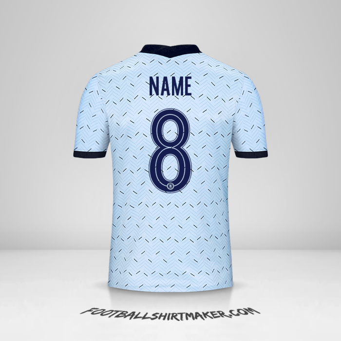 Trikot Chelsea Cup 2020/21 Auswärts -  name - 8
