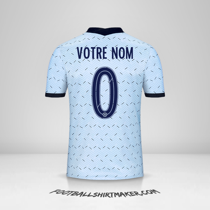 Maillot Chelsea Cup 2020/21 II -  votre nom - 0