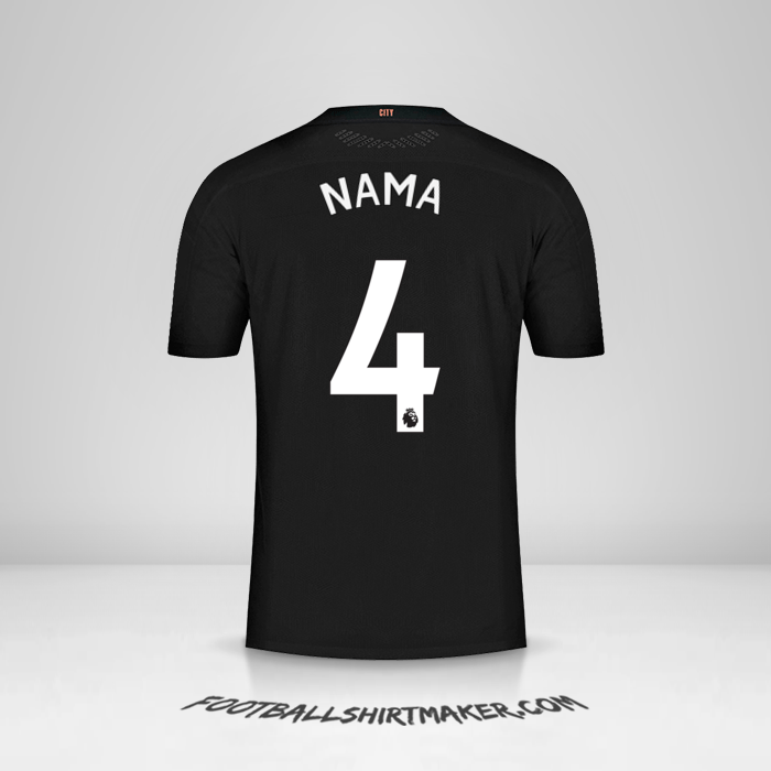 Jersey Manchester City 2020/21 Alternatif -  nama - 4