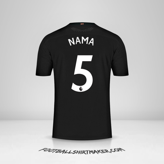 Jersey Manchester City 2020/21 Alternatif -  nama - 5