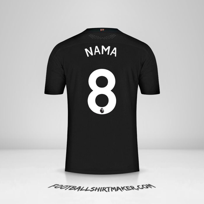 Jersey Manchester City 2020/21 Alternatif -  nama - 8