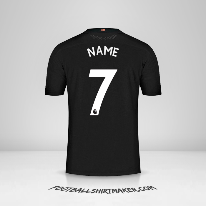 Shirt Manchester City 2020/21 Away -  name - 7