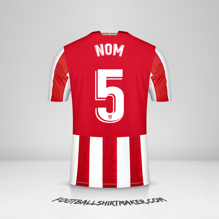 Maillot Athletic Club 2020/21 -  nom - 5